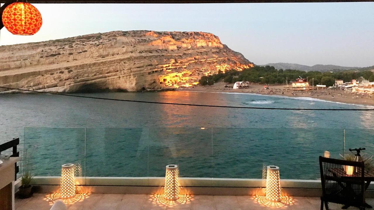 Matala Caves Leilighet Eksteriør bilde